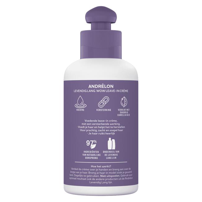 Andrelon levendig lang leave-in crème 200 ML