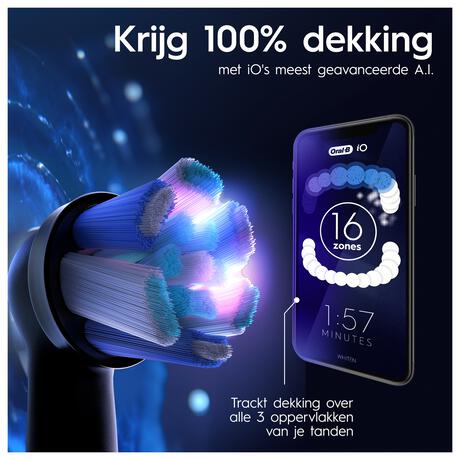 Oral-B iO 10 Zwart Elektrische Tandenborstel 