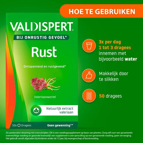 Valdispert Rust 50 tabletten