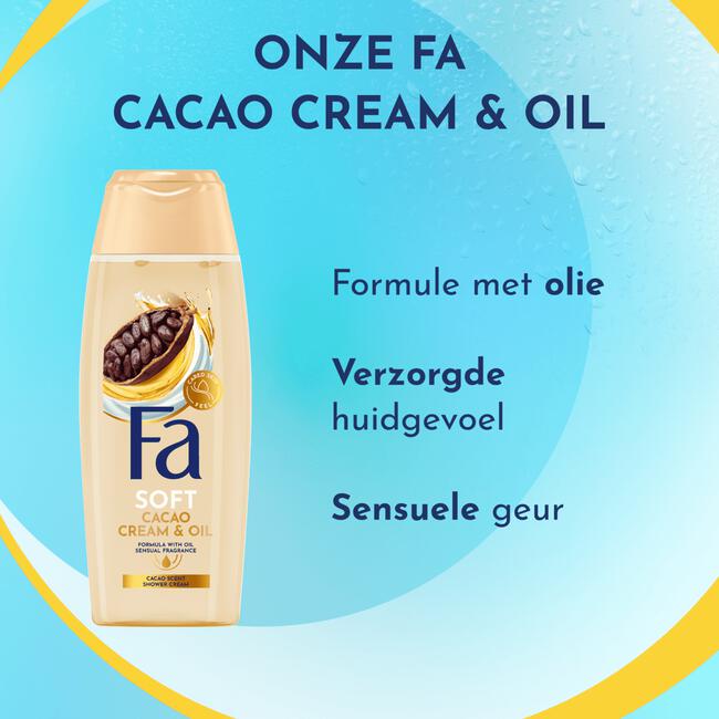 Fa Cream & Oil Cacao Showergel 250 ML