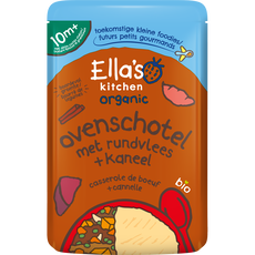Ella's Kitchen Bio Ovenschotel Rundvlees Kaneel 10+ 190 gram