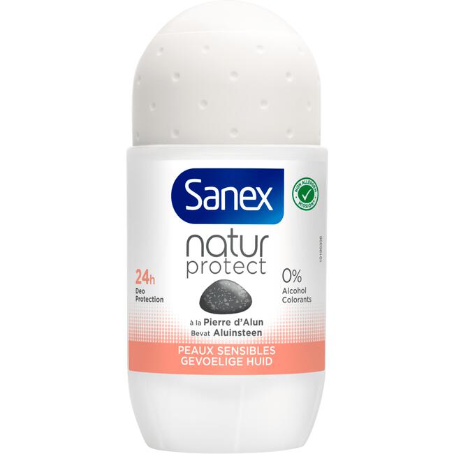 Sanex Natur Protect Alumstone Sensitive Skin Roller 50 ML