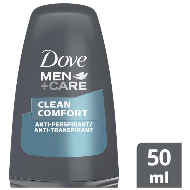 Dove Men+Care Clean Comfort Anti-Transpirant Deodorant Roller 50 ML