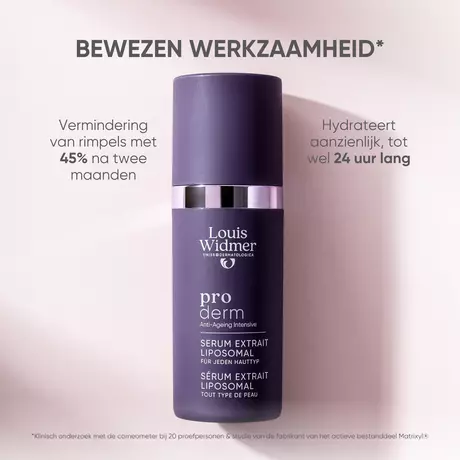 Louis Widmer Proderm Extrait Liposomal Serum Licht Geparfumeerd 30 ML