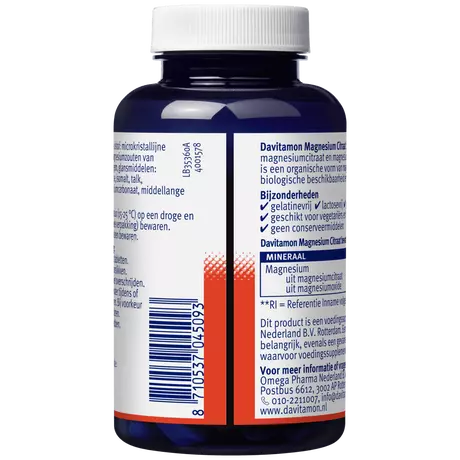 Davitamon Magnesium Citraat Tabletten 120 stuks