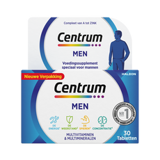 Centrum Men Multivitaminen Tabletten 30 stuks