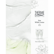 Therme Zen White Lotus Halve Harmonica Body Lotion /Shower Satin Geschenkset