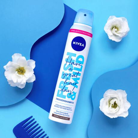 NIVEA Fresh Revive 3-In-1 Droogshampoo Voor Donker Haar 200 ML
