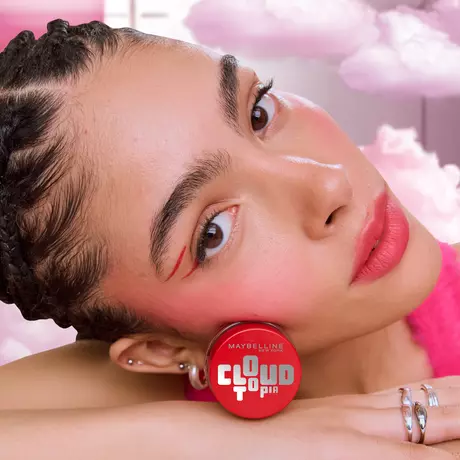 Maybelline New York Cloud Topia Blush Cream Cheek & Lip Mousse 03 Divine Crimson Rood