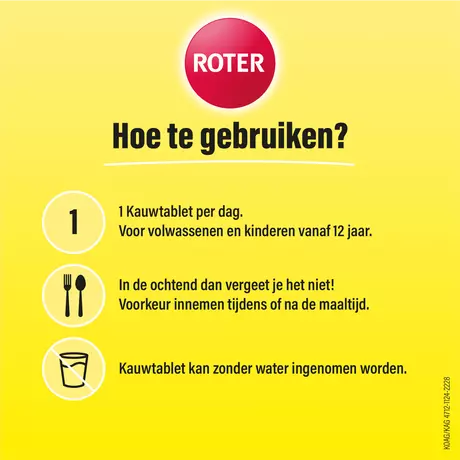 Roter Vitamine C 500 MG Citroen Tabletten 50 stuks