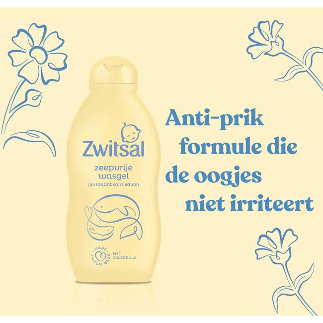 Zwitsal Zeepvrije Wasgel 200 ML