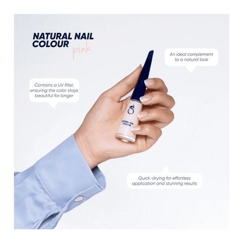 Herome Natural Nail Colour Pink 10 ML