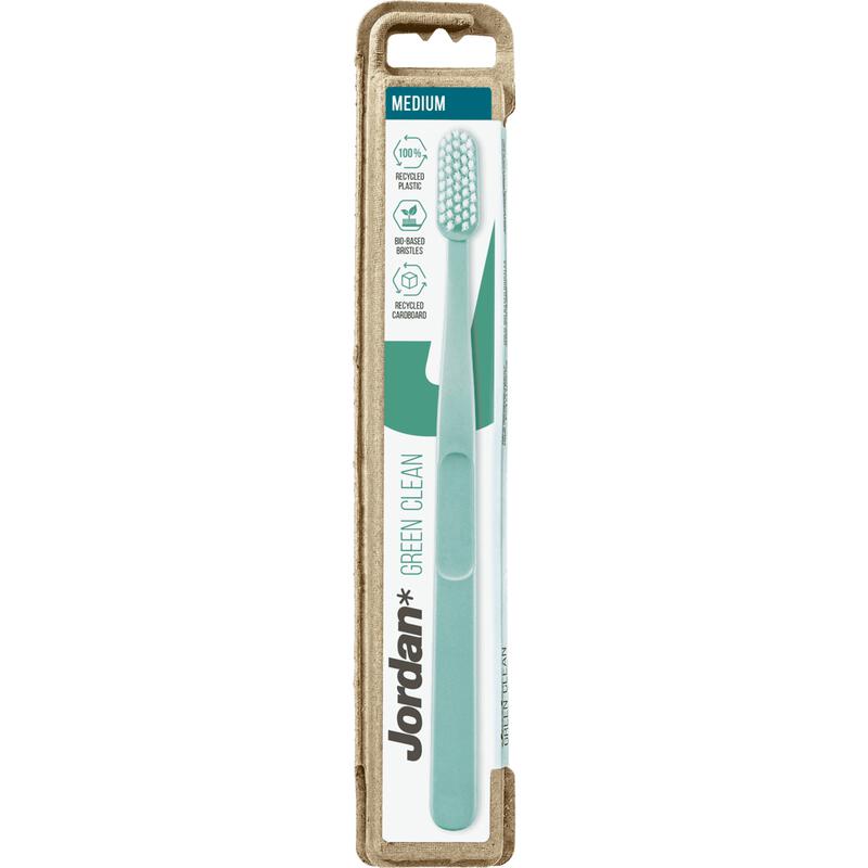 Jordan Green Clean Medium Tandenborstel