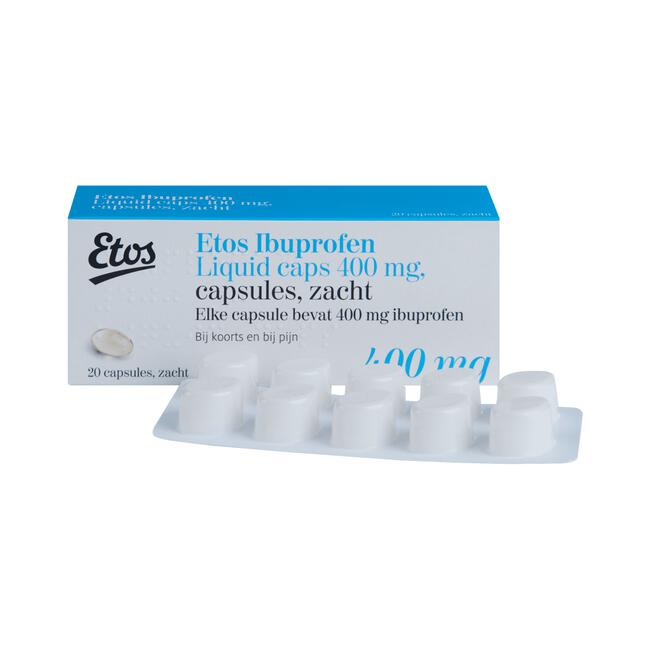 Etos Ibuprofen 400 mg Liquid Caps
