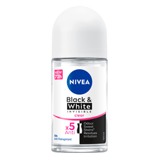 NIVEA Black & White Invisible Original Deodorant Roller 50 ML