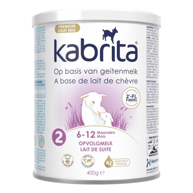 KABRITA Opvolgmelk 2 6-12 maanden 400GR