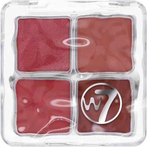 W7 Blur It Blush - Rose Veil - Soft Glam Palette