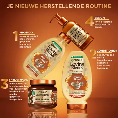 Garnier Loving Blends Honing Goud Herstellende Shampoo 300 ML