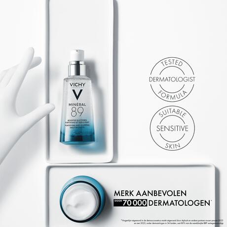 Vichy Mineral 89 100U Rijke Hydraterende Crème zonder parfum