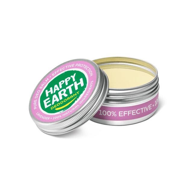 Happy Earth 100% Natuurlijke Lavender Deodorant Balm 45 GR