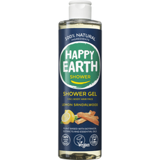 Happy Earth 100% natuurlijke Lemon Sandalwood Douchegel 300 ML