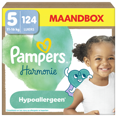 Pampers Harmonie Maandbox Luiers Maat 5 11-16 kg 124 stuks