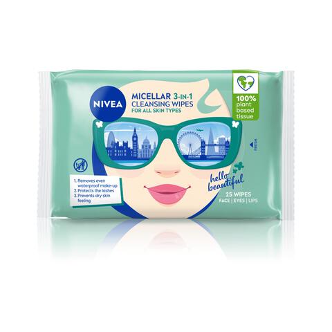 NIVEA MicellAIR Skin Breathe Reinigingsdoekjes 25 stuks