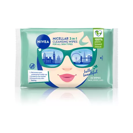 NIVEA MicellAIR Skin Breathe Reinigingsdoekjes 25 stuks