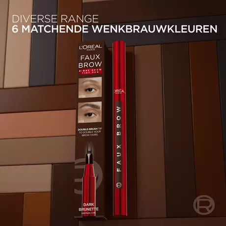 L'Oréal Paris Infallible Faux Brow Dark Brunette Wenkbrauwpotlood