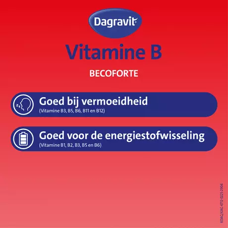 Dagravit Vitamine B Becoforte Tabletten 100 stuks