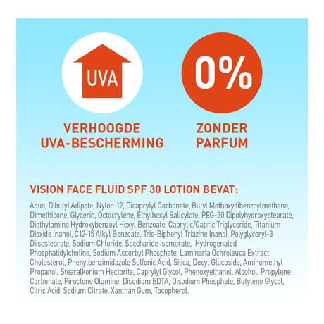 Vision Face Fluid Zonnebrand SPF30 50 ML