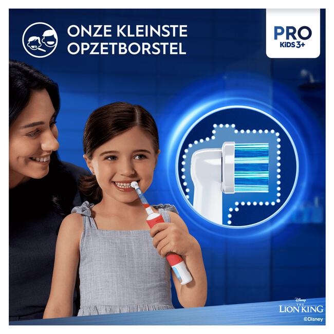 Oral-B Pro Kids Lion King Opzetborstels - 4 stuks