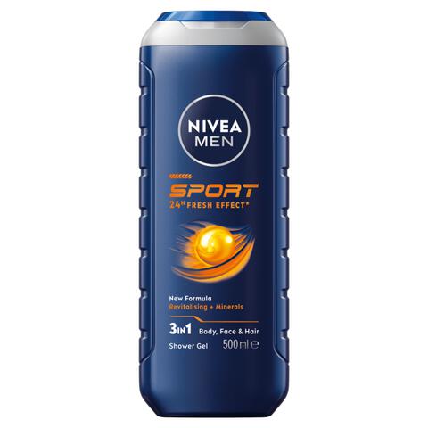 NIVEA MEN Sport 3-in-1 Douchegel 500 ML