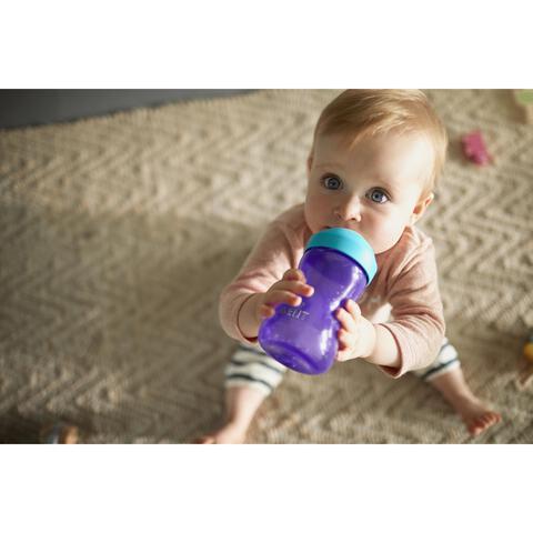 Philips Avent My Grippy Tuitbeker 9M+ Paars SCF802/02 200 ML