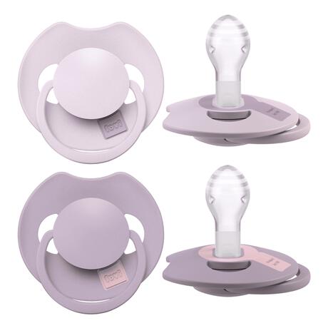 Difrax LOVI Prime Fopspeen Lilac/Violet 18+ maanden