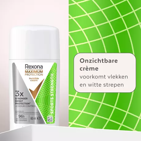 Rexona Deo Ap Cream Max Pro Sport Strength Stick 60 Gram