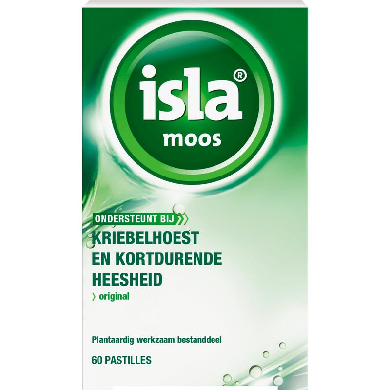 isla moos Pastilles Kriebelhoest Pastilles 60 stuks