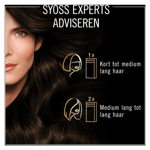 Syoss Oleo Intense 2-10 Bruinzwart/Châtain Noir