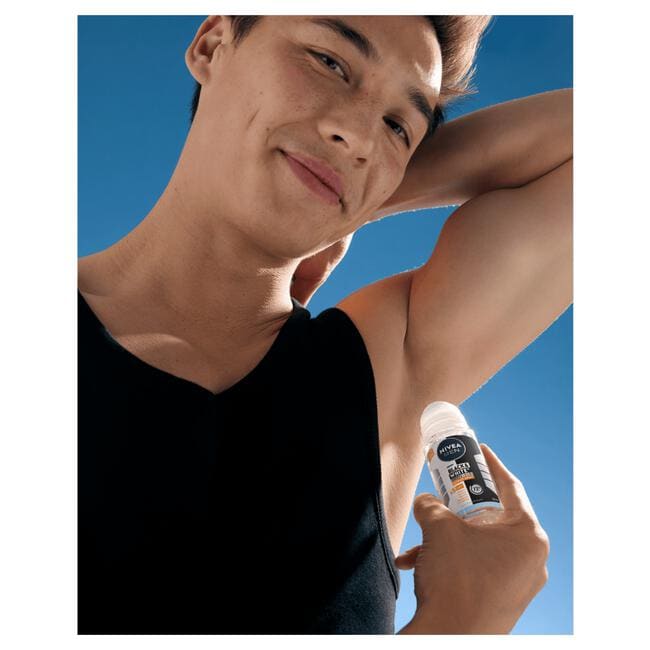 NIVEA MEN Black & White Ultimate Impact Deodorant Roller 50 ML