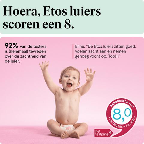 Etos Luiers Maxi Maat 4 9-14 kg Value Pack 48 stuks