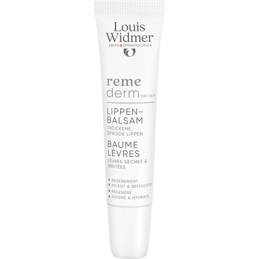 Louis Widmer Remederm Lippenbalsem Zonder Parfum 15 ML