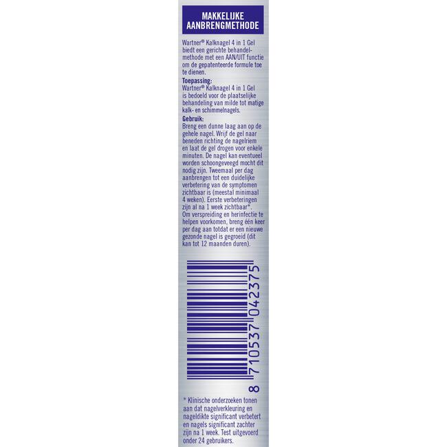 Wartner Kalknagel 4-in-1 Gel 7 ML