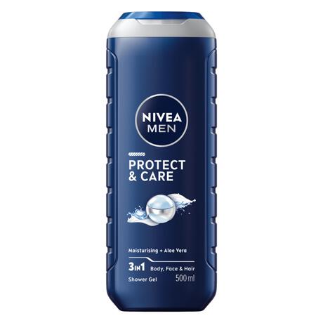 NIVEA MEN Protect & Care 3-in-1 Douchegel 500 ML