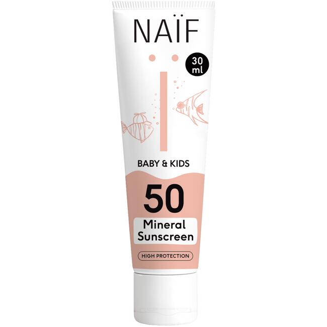 Naïf Baby & Kids Zonnebrandcrème SPF50 30 ML