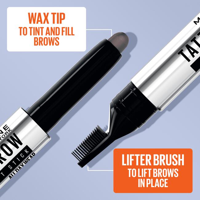 Maybelline New York Tattoo Brow Wenkbrauwpotlood Lift Stick 04 Deep Brown