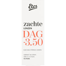 Etos Zachte Daglenzen -3,50 15 stuks