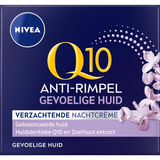 NIVEA Q10 Power Anti-Rimpel Sensitive Nachtcrème 50 ML