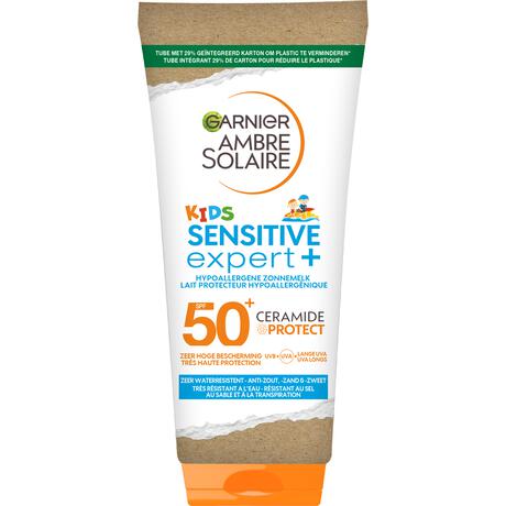 Garnier Ambre Solaire Kids Sensitive Expert Hypoallergene Zonnebrandmelk SPF50 175 ML