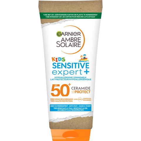 Garnier Ambre Solaire Kids Sensitive Expert Hypoallergene Zonnebrandmelk SPF50 175 ML