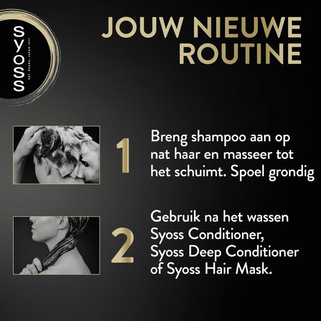 Syoss Intense Oleo Shampoo 440 ML